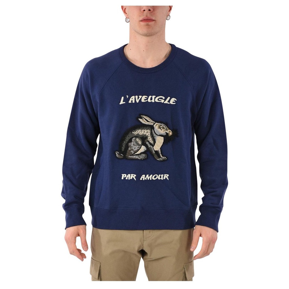GUCCI L’ AVEUGLE PAR AMOUR RABBIT SWEATSHIRT